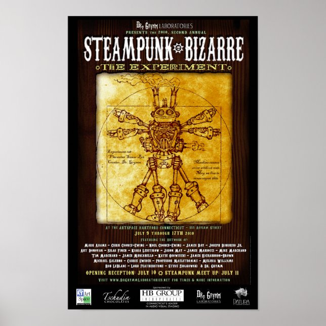 Steampunk Bizarre 2 Poster (Vorne)