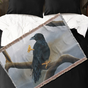 Steampunk Black Raven Decke