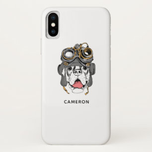 Steampunk Boxer Name hinzufügen Case-Mate iPhone Hülle