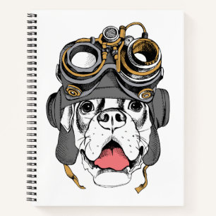 Steampunk Boxer Notizbuch