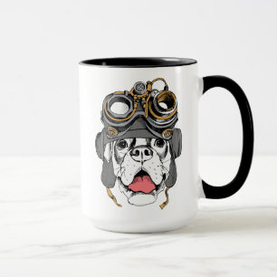 Steampunk Boxer Tasse