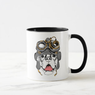 Steampunk Boxer Tasse