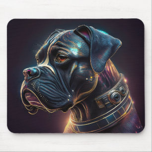 Steampunk-Boxerhund Mousepad