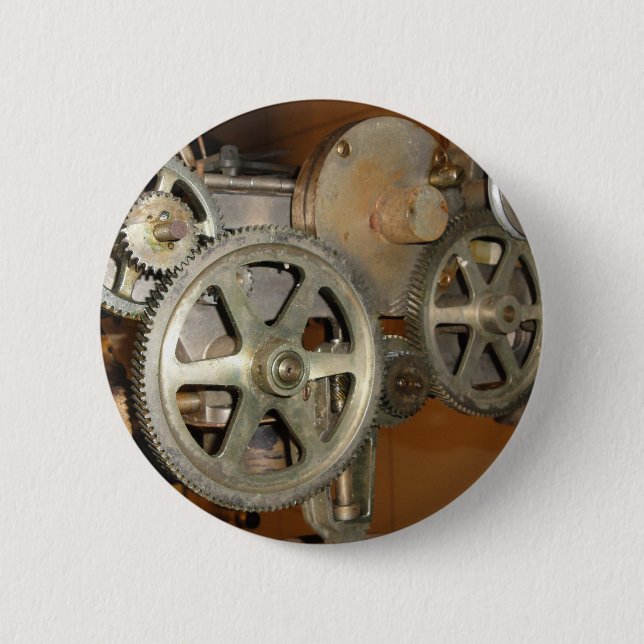 Steampunk Button (Vorderseite)