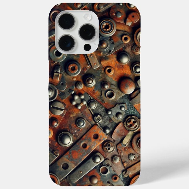 Steampunk-Camouflage, Camouflage Case-Mate iPhone Hülle (Rückseite)