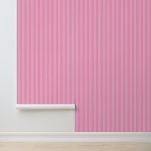 Steampunk Candy Pink Streifen Tapete