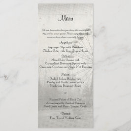 Steampunk Carnival Top Hat Wedding Menu Menükarte