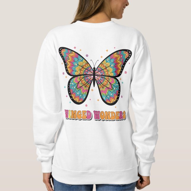 "Steampunk Cat T-Shirt – Victorian Feline Sweatshirt (Rückseite)