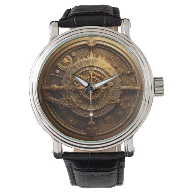 Steampunk Celestial Watch Armbanduhr (Vorderseite)