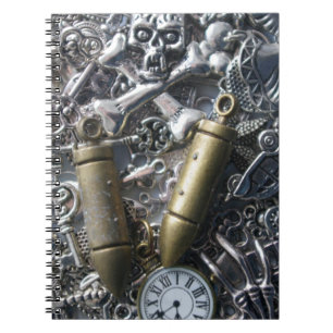 Steampunk Charme Notizblock
