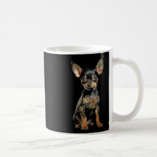 Steampunk Chihuahua Ink That Art Tattoo Artist Pup Kaffeetasse