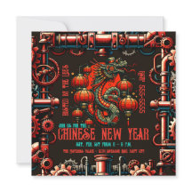 Steampunk Chinese New Year Snake