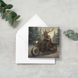 Steampunk Christmas Feiertagskarte