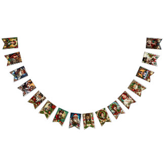 Steampunk Christmas Wimpelkette