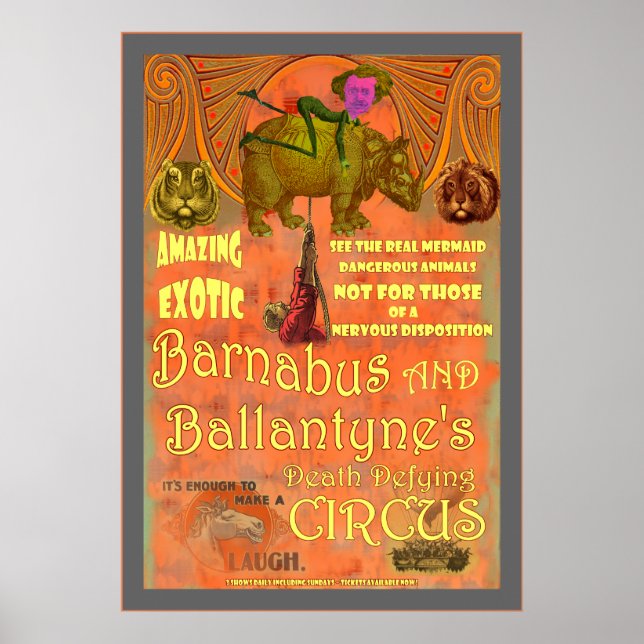 SteamPunk Circus Poster (Vorne)