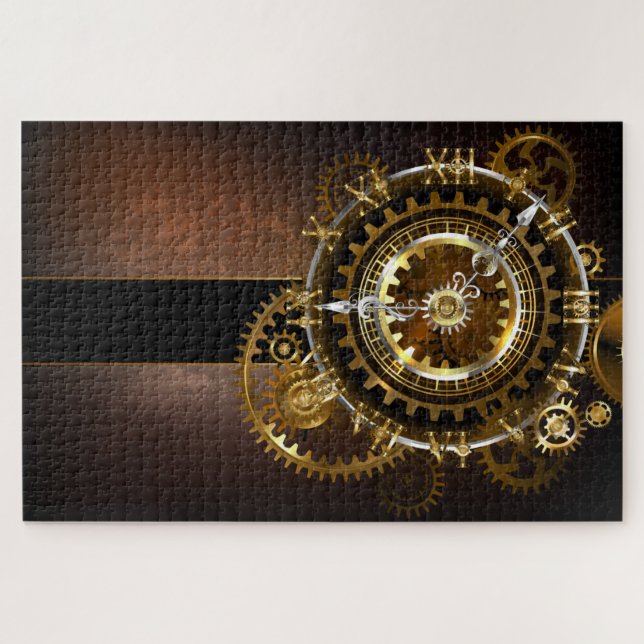 Steampunk clock (Horizontal)
