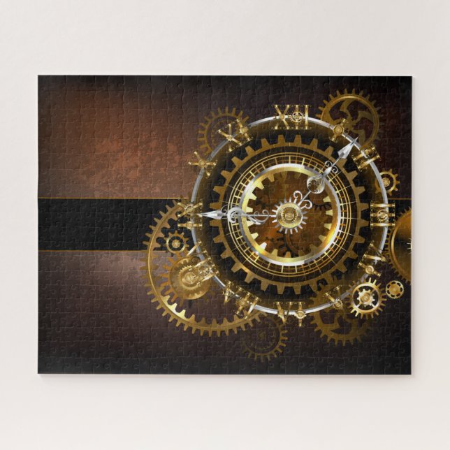 Steampunk clock (Horizontal)