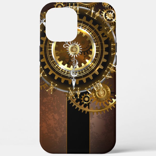 Steampunk clock Case-Mate iPhone hülle (Rückseite)