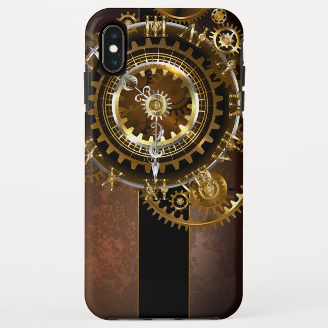 Steampunk clock Case-Mate iPhone hülle (Rückseite)