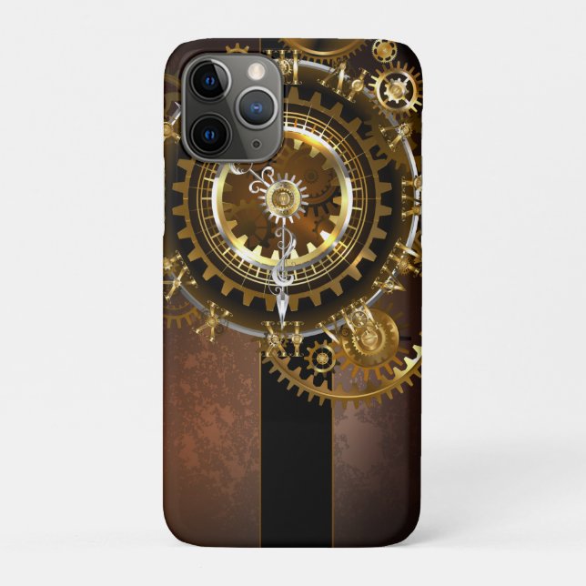 Steampunk clock Case-Mate iPhone hülle (Rückseite)