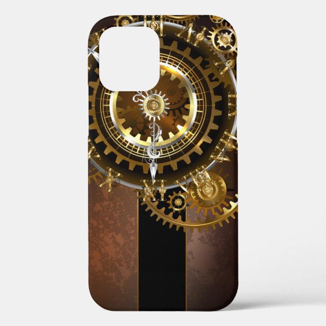 Steampunk clock Case-Mate iPhone hülle (Rückseite)