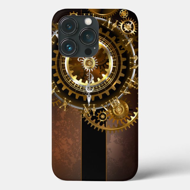 Steampunk clock Case-Mate iPhone hülle (Rückseite)