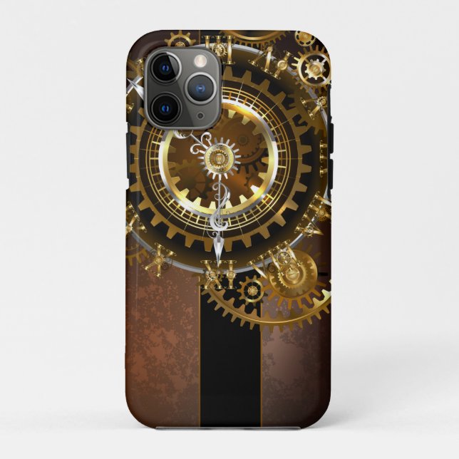 Steampunk clock Case-Mate iPhone hülle (Rückseite)