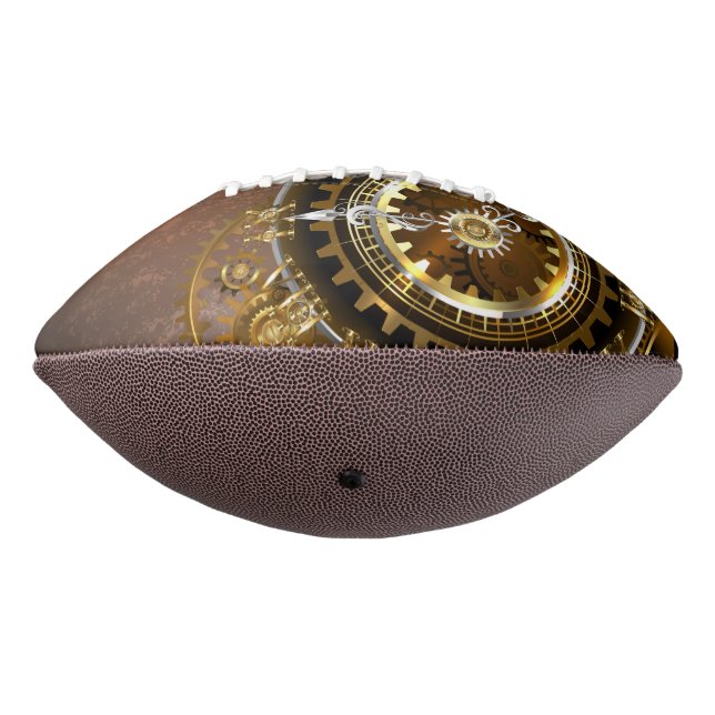 Steampunk clock football (Gedreht 270)