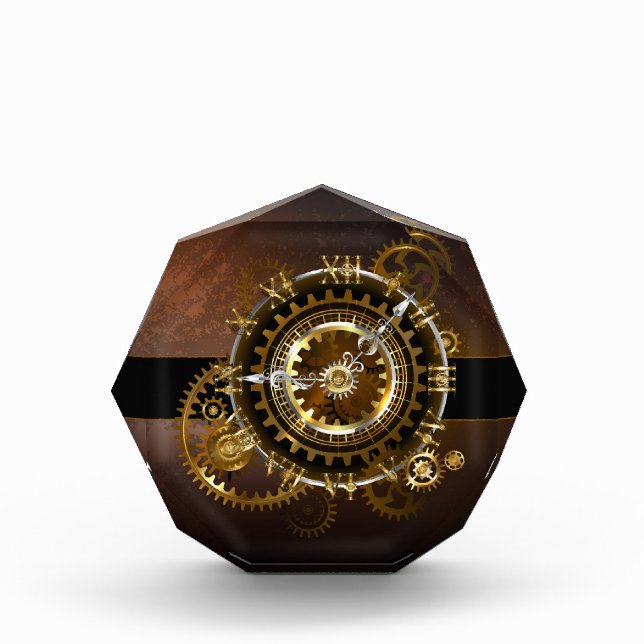 Steampunk clock fotoblock (Vorderseite)