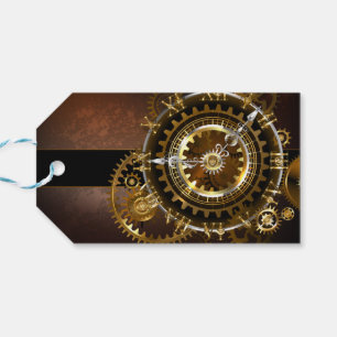 Steampunk clock geschenkanhänger