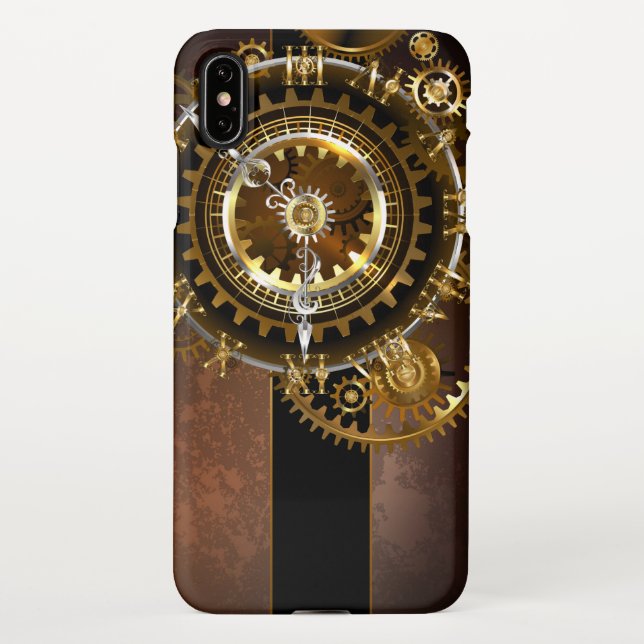 Steampunk clock iPhone hülle (Rückseite)