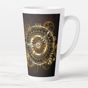 Steampunk clock milchtasse