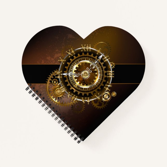 Steampunk clock notizbuch (Vorderseite)