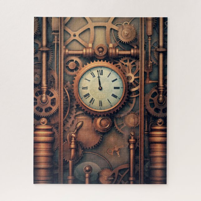 Steampunk Clock Puzzle (Vertikal)