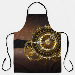 Steampunk clock schürze