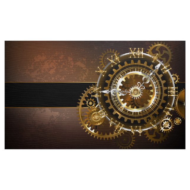 Steampunk clock stoff (Yard (91,4 cm))