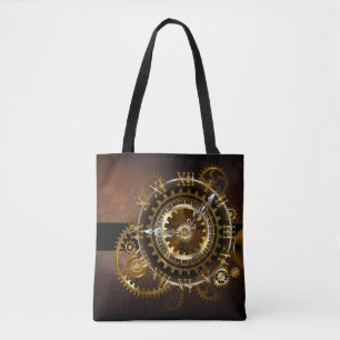 Steampunk clock tasche