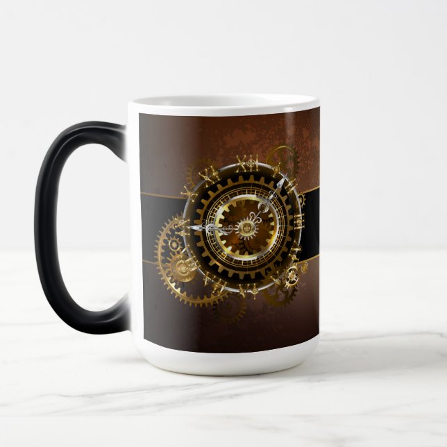 Steampunk clock verwandlungstasse (Links)