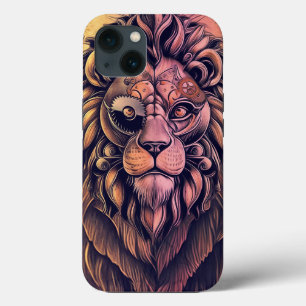 Steampunk Color Gradient Rustikale Lion Case-Mate iPhone Hülle