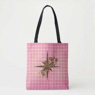 Steampunk Compass Star Sac fourre-tout