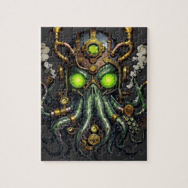 Steampunk-Cthulhu-Monster  (Vertikal)