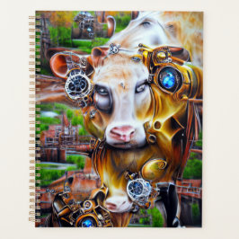 Steampunk Cyber Cow Planer