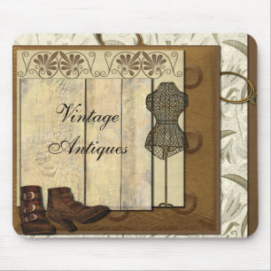 Steampunk Damenschneiderin-Raum Mousepad