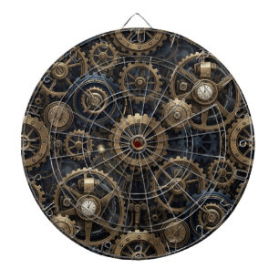 Steampunk-Dartscheibe Dartscheibe