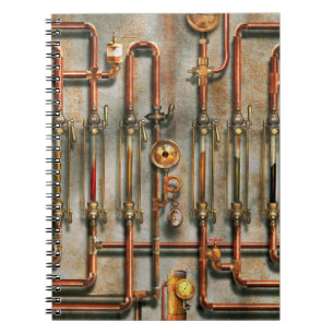 Steampunk - Der Schmierverteiler Notizblock