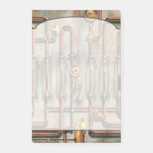 Steampunk - Der Schmierverteiler Post-it Klebezettel
