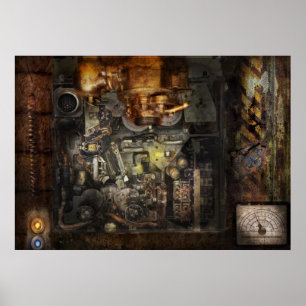 Steampunk - Der Turmcomputer Poster