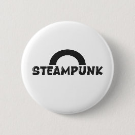 Steampunk-Design – Minimalistischer Knopf Button