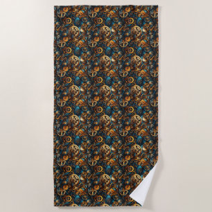 Steampunk-Design Strandtuch