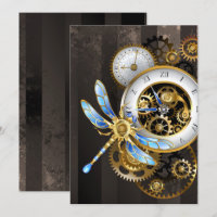 Steampunk-Dialoge mit Drachenfliege
